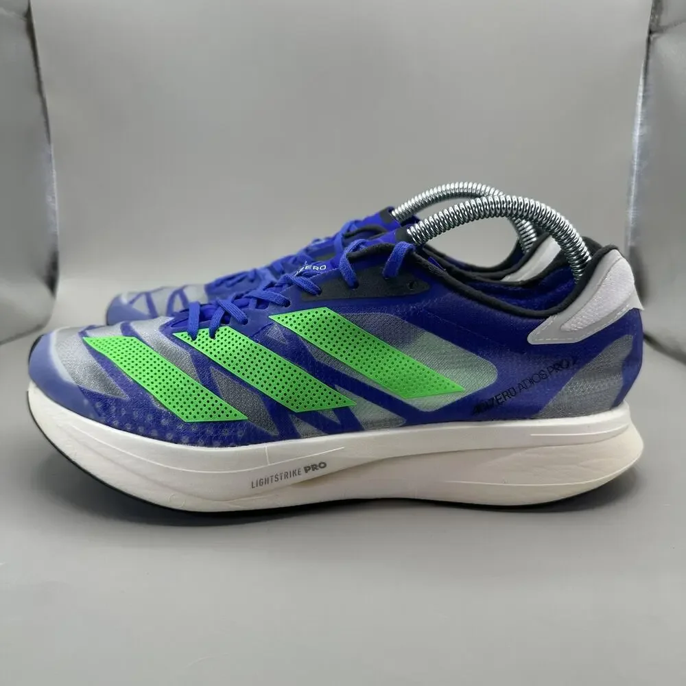 Adidas Adizero Adios Pro 2 Running Shoes Mens Size 8 Blue Lightstrike Pro FY4082